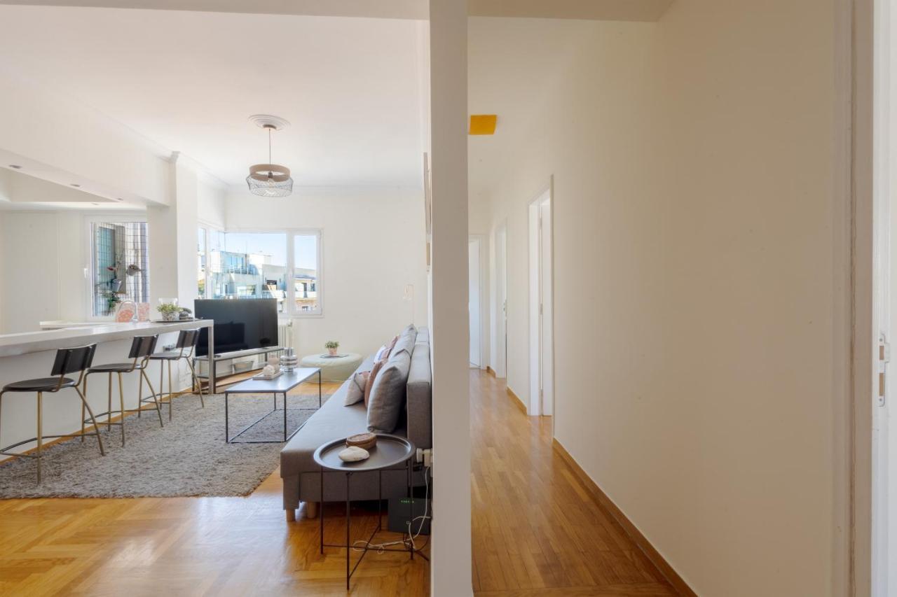 3 Bdr Apt Incredible Acropolis View Athen Eksteriør billede