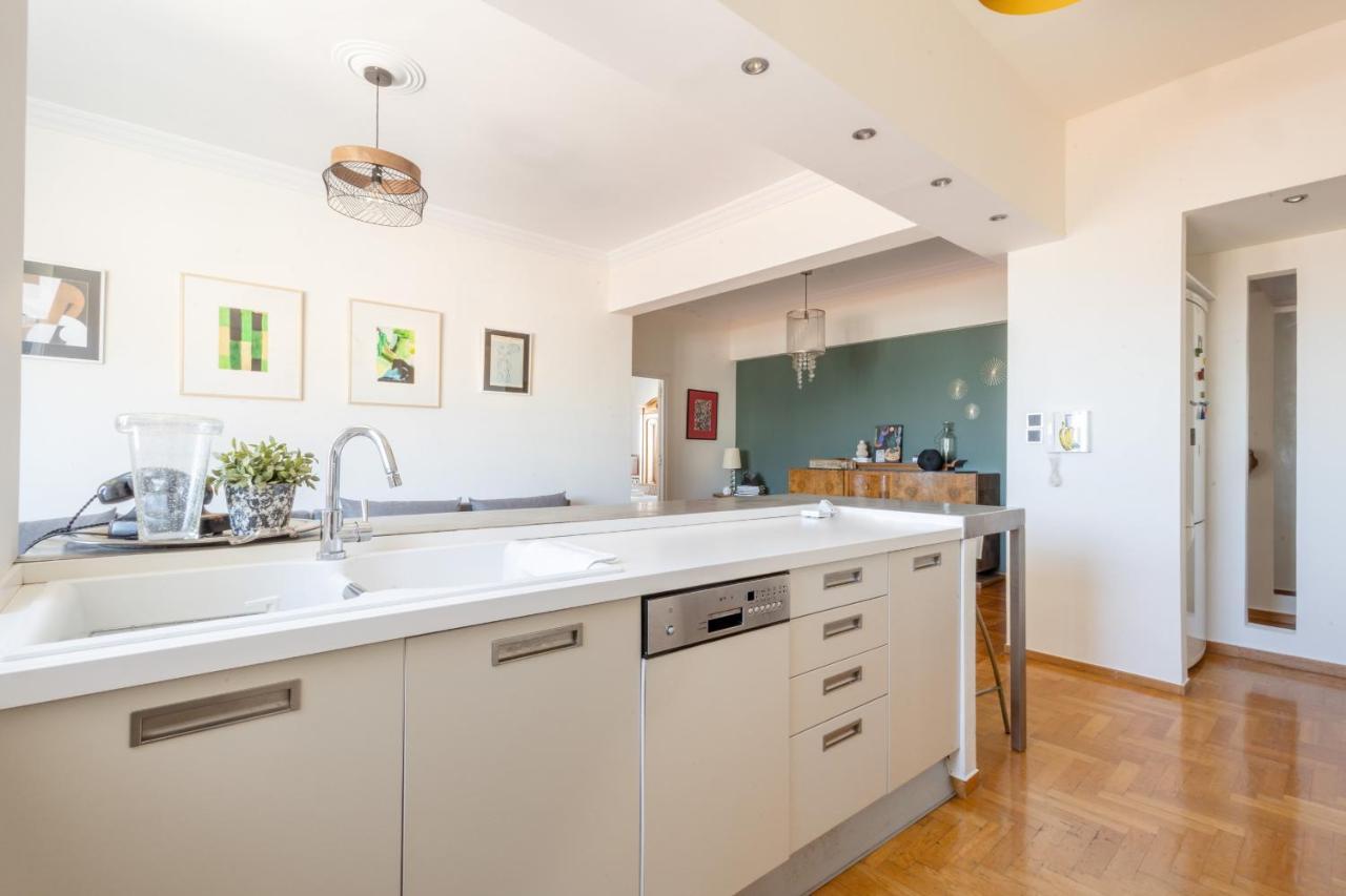 3 Bdr Apt Incredible Acropolis View Athen Eksteriør billede