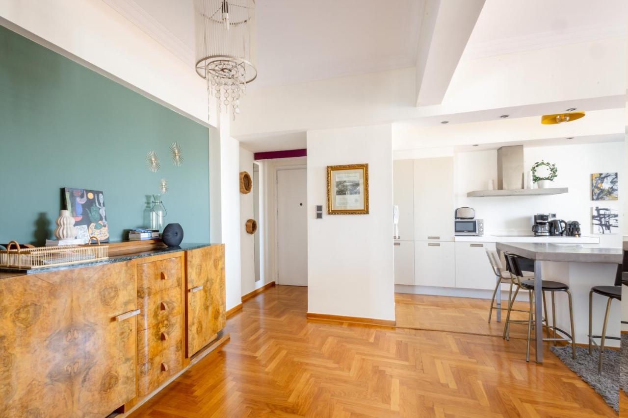 3 Bdr Apt Incredible Acropolis View Athen Eksteriør billede